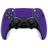 eXtremeRate Purple Left Right Front Housing Shell with Touchpad Compatible with ps5 Edge Controller, DIY Replacement Faceplate Shell Custom Touch Pad Cover Compatible with ps5 Edge Controller - MLREGP004