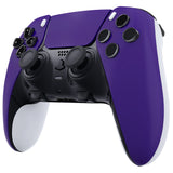 eXtremeRate Purple Left Right Front Housing Shell with Touchpad Compatible with ps5 Edge Controller, DIY Replacement Faceplate Shell Custom Touch Pad Cover Compatible with ps5 Edge Controller - MLREGP004