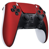 eXtremeRate Scarlet Red Left Right Front Housing Shell with Touchpad Compatible with ps5 Edge Controller, DIY Replacement Faceplate Shell Custom Touch Pad Cover Compatible with ps5 Edge Controller - MLREGP001