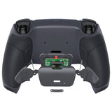 eXtremeRate Remappable RISE Remap Kit for PS5 Controller BDM-030/040/050 - Rubberized Dark Gray - XPFU6013G3