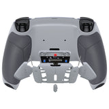 eXtremeRate Remappable Rise4 Remap Kit for PS5 Controller BDM-010/020 - Rubberized Classic Gray - YPFU6012