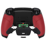 eXtremeRate Remappable RISE Remap Kit for PS5 Controller BDM-030/040/050 - Rubberized Red - XPFU6005G3