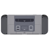 eXtremeRate Replacement Full Set Shell for Nintendo Switch OLED - SFC SNES Classic EU Style - QNSOY7002