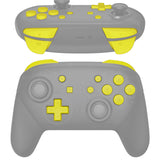 eXtremeRate Sunflower Yellow Repair ABXY D-pad ZR ZL L R Keys for NS Switch Pro Controller, DIY Replacement Full Set Buttons with Tools for NS Switch Pro - Controller NOT Included - KRP359