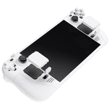 eXtremeRate Replacement White Full Set Shell with Buttons for Steam Deck LCD - QESDP001