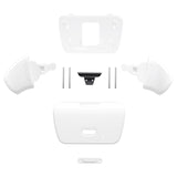 eXtremeRate White Replacement Redesigned K1 K2 Back Button Housing Shell for PS5 Controller eXtremerate RISE Remap Kit - Controller & RISE Remap Board NOT Included - WPFP3008