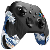 PlayVital The Great Wave Off Kanagawa Anti-Skid Sweat-Absorbent Controller Grip for Xbox Series X/S Controller, Professional Textured Soft Rubber Pads Handle Grips for Xbox Series X/S Controller - X3PJ034