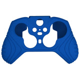 PlayVital Samurai Edition Anti Slip Silicone Case Cover for Xbox Elite Wireless Controller Series 2, Ergonomic Soft Rubber Skin Protector for Xbox Elite Series 2 with Thumb Grip Caps - Blue - XBE2M008