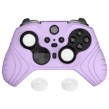 PlayVital Samurai Edition Anti Slip Silicone Case Cover for Xbox Elite Wireless Controller Series 2, Ergonomic Soft Rubber Skin Protector for Xbox Elite Series 2 with Thumb Grip Caps - Mauve Purple - XBE2M010