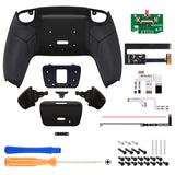 eXtremeRate Remappable Rise 2.0 Remap Kit for PS5 Controller BDM-010/020 - Rubberized Black - XPFU6001