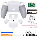 eXtremeRate Remappable Rise 2.0 Remap Kit for PS5 Controller BDM-010/020 - Rubberized White - XPFU6002