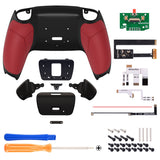 eXtremeRate Remappable Rise 2.0 Remap Kit for PS5 Controller BDM-010/020 - Rubberized Red - XPFU6005