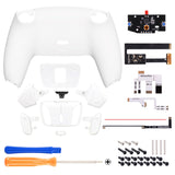 eXtremeRate Remappable Rise4 Remap Kit for PS5 Controller BDM-010/020 - White - YPFP3006