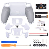 eXtremeRate Remappable Rise4 Remap Kit for PS5 Controller BDM-010/020 - Rubberized White  - YPFU6002