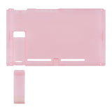 eXtremeRate Cherry Pink Console Back Plate DIY Replacement Housing Shell Case with Kickstand for Nintendo Switch Console - ZM507