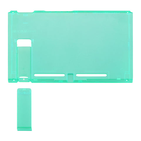 eXtremeRate Emerald Green Console Back Plate DIY Replacement Housing Shell Case with Kickstand for Nintendo Switch Console - ZM508