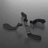 eXtremeRate 4 pcs Metal Black Replacement Stainless Steel Paddles for Xbox One Elite Controller Seies 2 - IL304