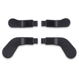 eXtremeRate 4 pcs Metal Black Replacement Stainless Steel Paddles for Xbox One Elite Controller Seies 2 - IL304