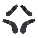eXtremeRate 4 pcs Metal Black Replacement Stainless Steel Paddles for Xbox One Elite Controller Seies 2 - IL304