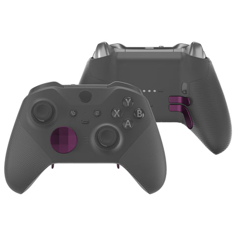 eXtremeRate 6 in 1 Metallic Grape Replacement Magnetic Stainless Steel Back Paddles For Xbox Elite & Elite Series 2 Controller - IL506