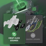 eXtremeRate ABXY Clicky Kit for Xbox Elite Series 2 & Elite 2 Core Controller (Model 1797) - X1MD004