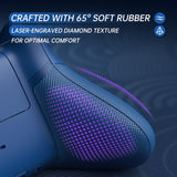 eXtremeRate ASR Version Performance Rubberized Full Set Shell Buttons with Redesigned Grip Diamond Texture Handles Backplate Case for Xbox Series X/S & Xbox Core Controller - The Great Wave - GVNX3T001