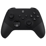 eXtremeRate ASR Version Performance Redesigned Full Set Shell Buttons with Ergonomic Trigger Stop Rubberized Grip for Xbox Series X/S Controller & Xbox Core Controller - Diamond Textured Black - KDXX3C007