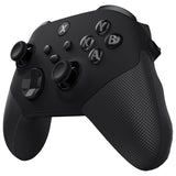 eXtremeRate ASR Version Performance Redesigned Full Set Shell Buttons with Ergonomic Trigger Stop Rubberized Grip for Xbox Series X/S Controller & Xbox Core Controller - Diamond Textured Black - KDXX3C007