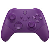eXtremeRate ASR Version Performance Redesigned Full Set Shell Buttons with Ergonomic Trigger Stop Rubberized Grip for Xbox Series X/S Controller & Xbox Core Controller - Diamond Mist Purple - KDXX3C004