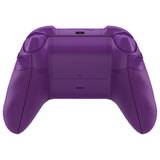 eXtremeRate ASR Version Performance Redesigned Full Set Shell Buttons with Ergonomic Trigger Stop Rubberized Grip for Xbox Series X/S Controller & Xbox Core Controller - Diamond Mist Purple - KDXX3C004