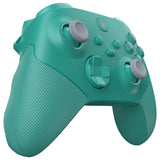 eXtremeRate ASR Version Performance Redesigned Full Set Shell Buttons with Ergonomic Trigger Stop Rubberized Grip for Xbox Series X/S Controller & Xbox Core Controller - Diamond Teal Green - KDXX3C005