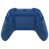 eXtremeRate ASR Version Performance Redesigned Full Set Shell Buttons with Ergonomic Trigger Stop Rubberized Grip for Xbox Series X/S Controller & Xbox Core Controller - Diamond Yale Blue - KDXX3C001