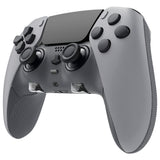 eXtremeRate Beyond-ARC Full Set Shell Buttons with 6-in-1 Swappable Thumbsticks for PS5 Edge Controller - Dark Gray & New Hope Gray - QNVEGM004