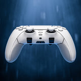 eXtremeRate Beyond-ARC Full Set Shell Buttons with 6-in-1 Swappable Thumbsticks for PS5 Edge Controller - White - QNVEGM001