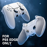 eXtremeRate Beyond-ARC Full Set Shell Buttons with 6-in-1 Swappable Thumbsticks for PS5 Edge Controller - White - QNVEGM001