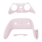 eXtremeRate Cherry Blossoms Pink Top Bottom Decorative Trim Shell Compatible with ps5 Edge Controller DIY Replacement Front Back Clip Shell, Custom Plates Cover Compatible with ps5 Edge Controller - CXQEGP010