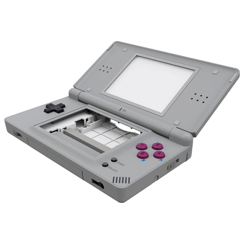 eXtremeRate Classic 1989 GB DMG-01 Replacement Full Housing Shell for Nintendo DS Lite, Custom Handheld Console Case Cover with Buttons, Screen Lens for Nintendo DS Lite NDSL - Console NOT Included - DSLY003