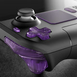 eXtremeRate Clear Atomic Purple Replacement Full Set Buttons for Steam Deck LCD - JESDM003