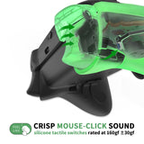 eXtremeRate Clicky Hair Trigger Stop Kit for Xbox Elite Series 2 & Elite 2 Core Controller (Model 1797) - X1MD005