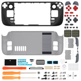 eXtremeRate Replacement Classic NES Style Full Set Shell with Buttons for Steam Deck LCD - QESDY003