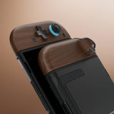 eXtremeRate D-Pad Version Replacement Full Set Shell Case with Buttons for Joycon 2 of Nintendo Switch 2 - Deluxe Version - Wood Grain - SZMNTS001
