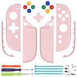 eXtremeRate D-Pad Version Replacement Full Set Shell Case with Buttons for Joycon 2 of Nintendo Switch 2 - Essence Version - Cherry Blossoms Pink - SXANTM006