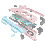 eXtremeRate D-Pad Version Replacement Full Set Shell Case with Buttons for Joycon 2 of Nintendo Switch 2 - Essence Version - Cherry Blossoms Pink - SXANTM006