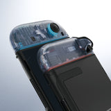 eXtremeRate D-Pad Version Replacement Full Set Shell Case with Buttons for Joycon 2 of Nintendo Switch 2 - Essence Version - Clear Glacier Blue - SXANTM003