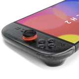 eXtremeRate D-Pad Version Replacement Full Set Shells with Buttons for Nintendo Switch 2 - Deluxe Version - Clear Slate Black - YAGNTM002