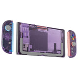 eXtremeRate D-Pad Version Replacement Full Set Shells with Buttons for Nintendo Switch 2 - Essence Version - Clear Atomic Purple - CHUNTM001