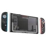 eXtremeRate D-Pad Version Replacement Full Set Shells with Buttons for Nintendo Switch 2 - Essence Version - Clear Slate Black - CHUNTM002