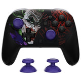 eXtremeRate DIY Replacement Faceplate Shell with Thumbsticks for Nintendo Switch 2 Pro Controller - Clown HAHAHA - CNLPTR010