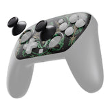 eXtremeRate DIY Replacement Faceplate Shell with Thumbsticks for Nintendo Switch 2 Pro Controller - Totem of Kingdom Black - CNLPTR004
