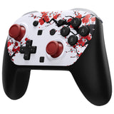 eXtremeRate DIY Replacement Faceplate Shell with Thumbsticks for Nintendo Switch 2 Pro Controller - Winter Blossom - CNLPTR005